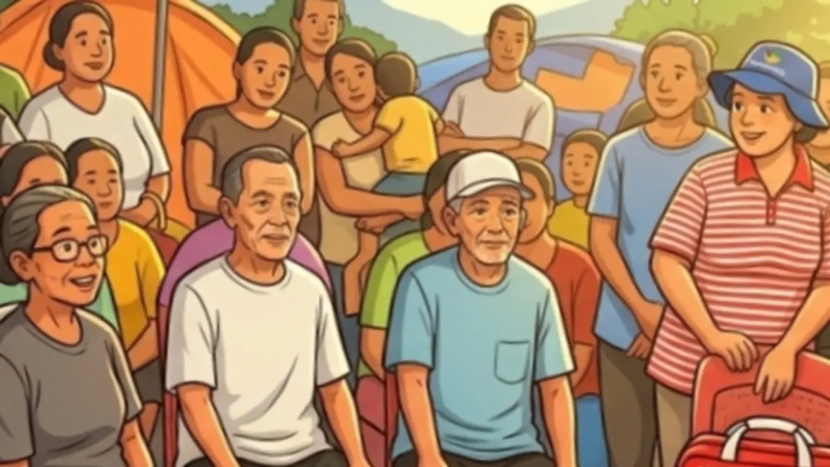 Ilustrasi KPM bansos lolos SP2D. (Instagram @linjamsosoke/Diolah oleh Gemini AI) 