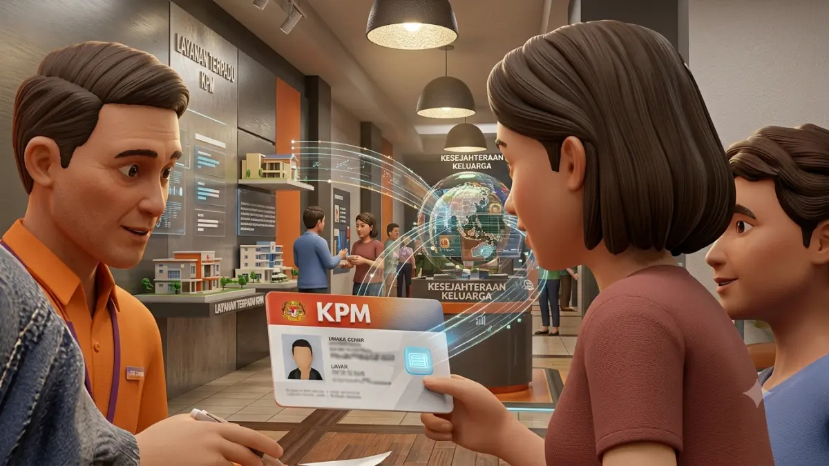Ilustrasi penyaluran bansos via Pos. (YouTube Kemensos RI/Diolah oleh Gemini AI) 