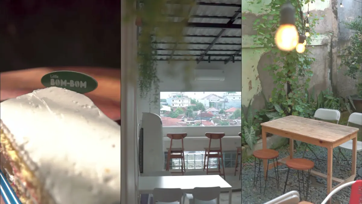 Kafe Little Bom Bom di Suryakencana Bogor. (Foto: Instagram @littlebombom.id)