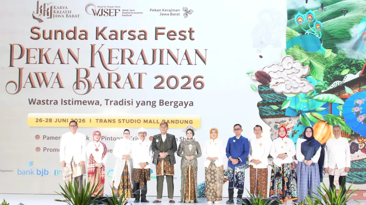 Pekan Kerajinan Jawa Barat (PKJB) 2026 digelar di Bandung. (Dok. Pemprov Jabar)