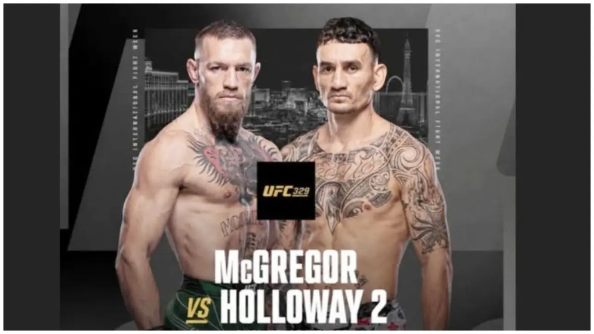 Pertarungan kembali antara Conor McGregor dan Halloway pada laga UFC. (Foto: Laman resmi ESPN)