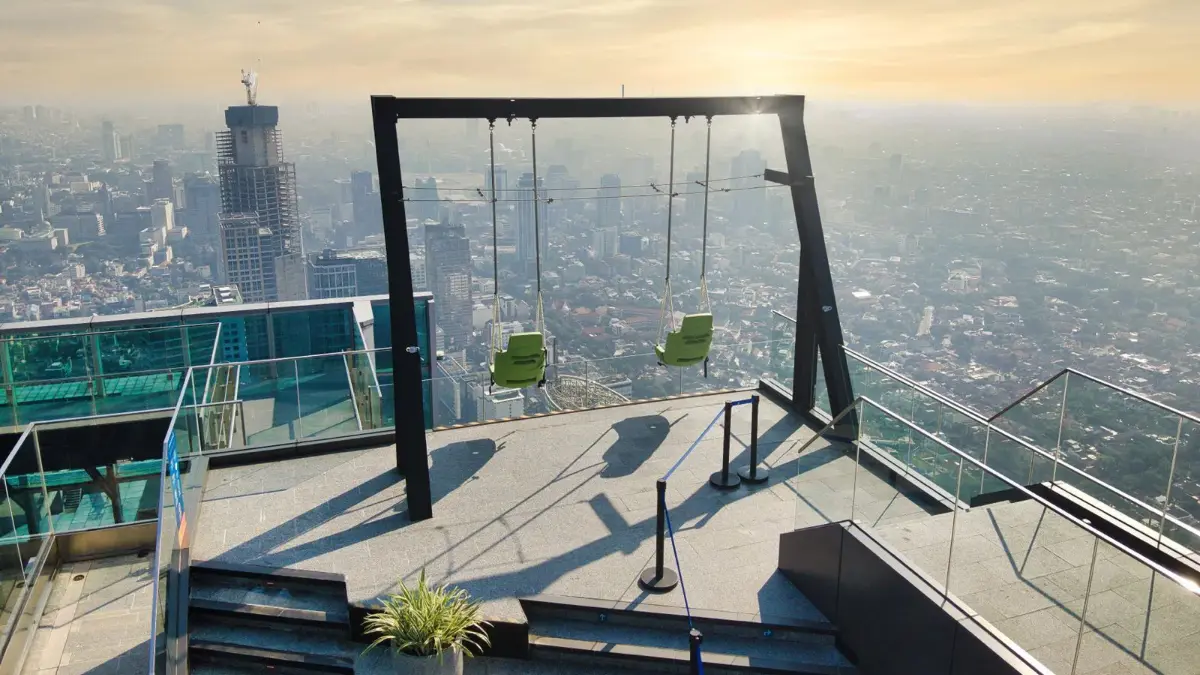 UP at Thamrin Nine Jakarta di Lantai Awan. Foto: Tiket.com