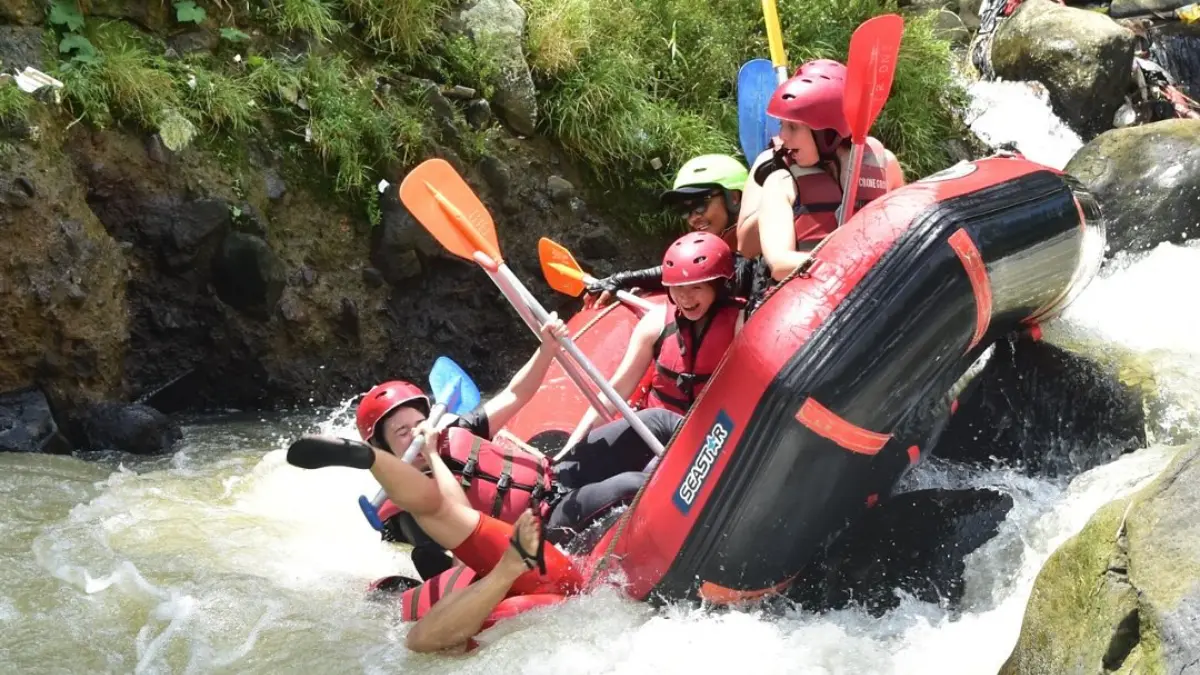 Keserua Rafting Cisadane Bogor. Foto: Instagram