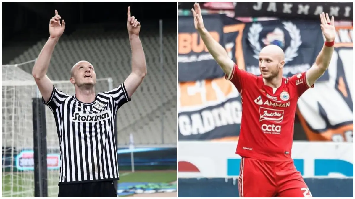  Michael Krmencik selama tergabung dalam dunia sepak bola dan bergabung dengan Persija Jakarta. (Foto: Instagram @kremelec_11)