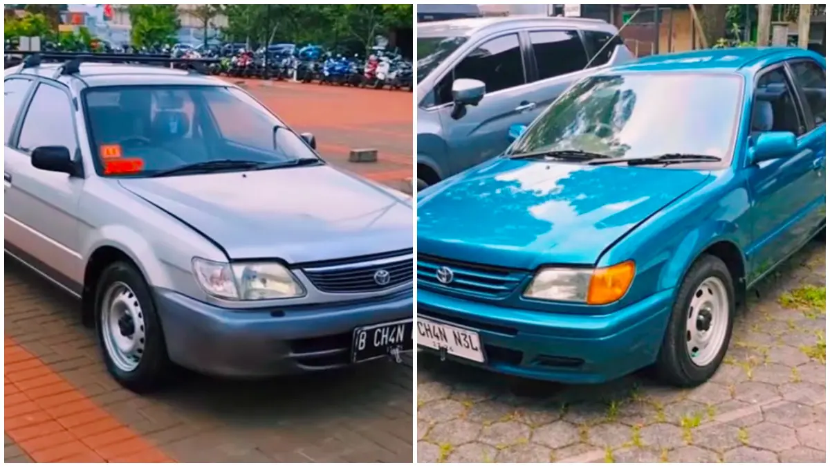 Mobil Toyota Yaris E Matic 2010, dengan desain klasik dan tampilan menarik. (Foto: Kanal YouTube Starter Pagi)