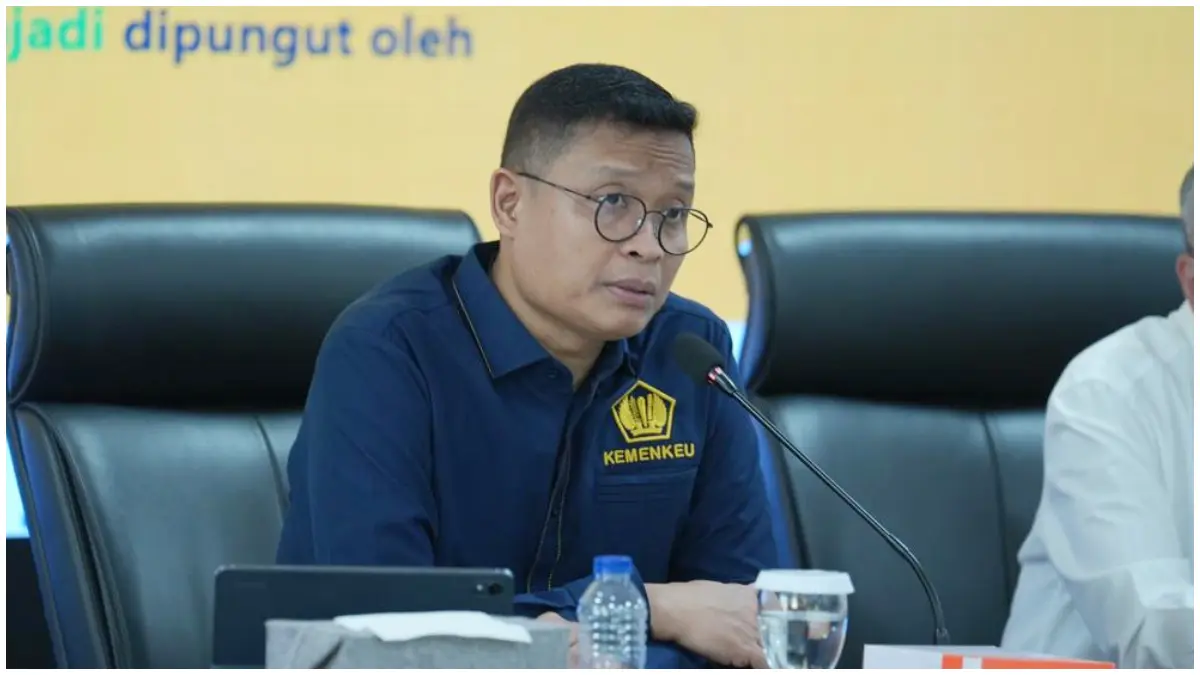 Direktur Jenderal Pajak, Bimo Wijayanto saat mejelaskan sial PMK Nomo 37 Tahun 2025.