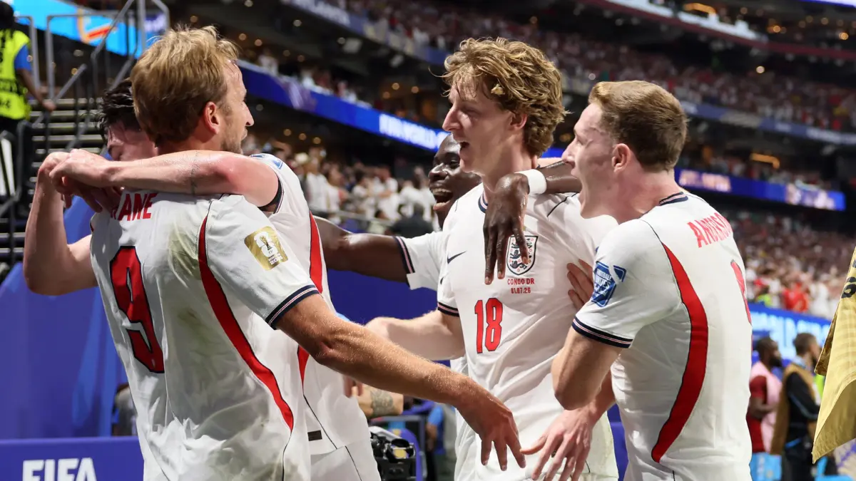 Inggris menang melawan RD Kongo di Piala Dunia. Foto: Instagram
