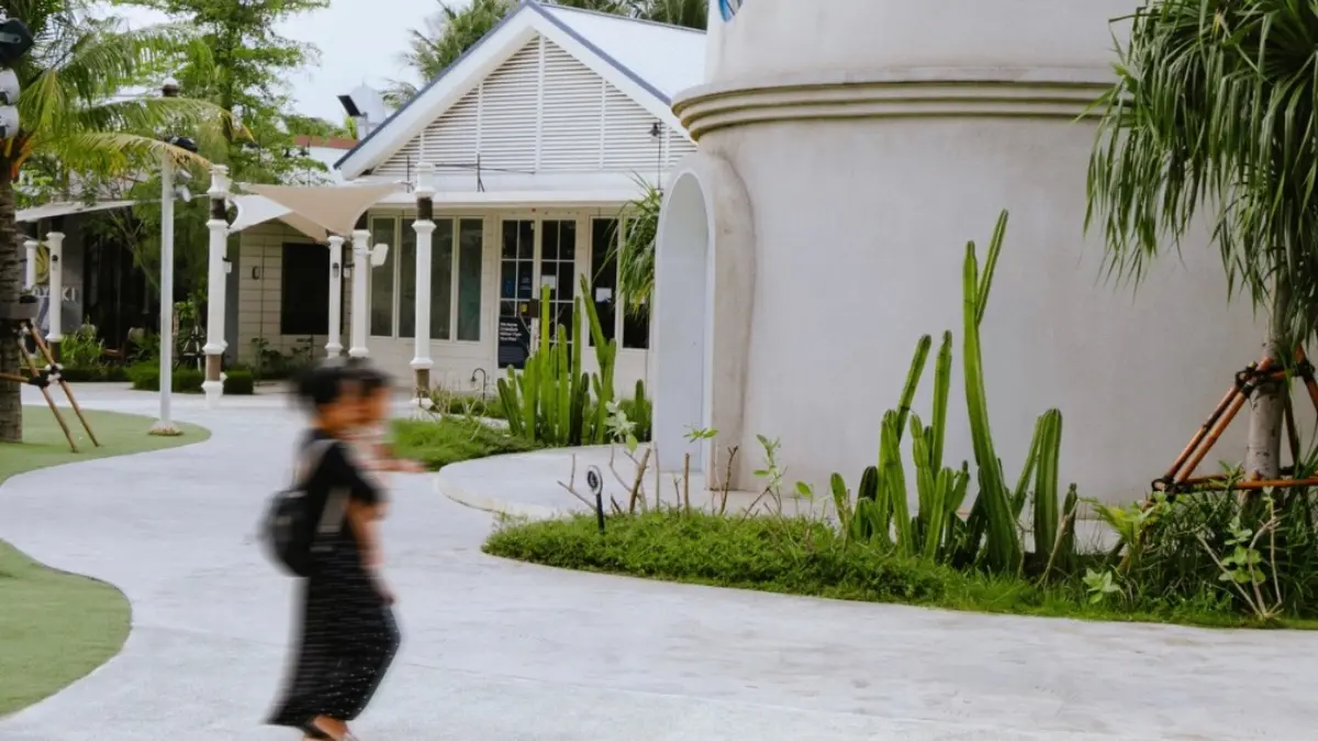 Salah satu spot foto yang banyak diburu wisatawan yang berlibur ke PIK. Foto: Instagram