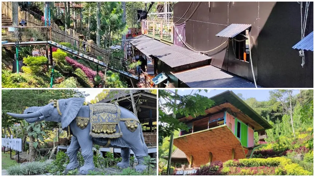 Suasana Dago Dream Park yang cocok untuk destinasi bersama keluarga. (Foto: laman nagantour.com)
