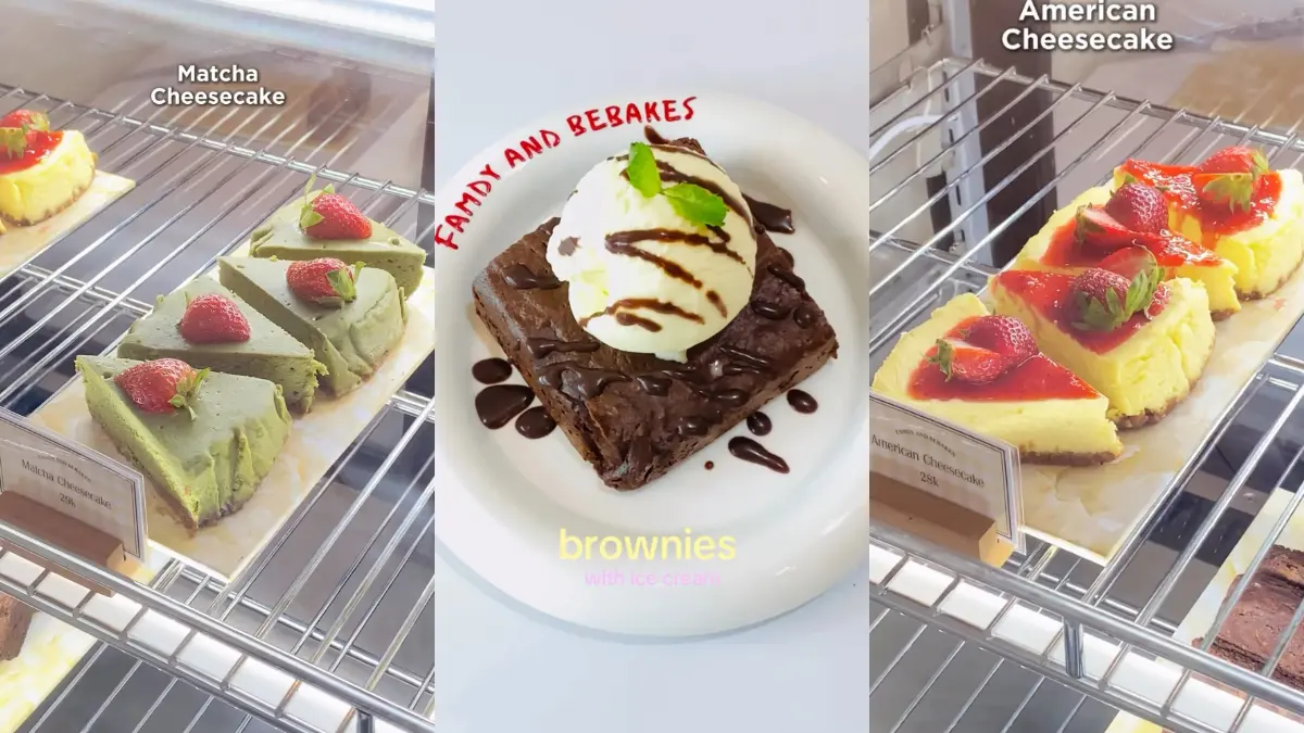 Dessert di Famdy Coffee Bogor. (Foto: Instagram @famdy.coffee)