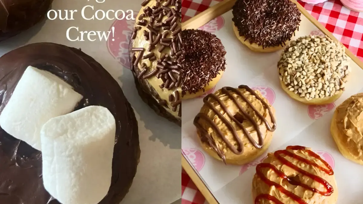 Donat di Kedai Donat Kampung Jakarta Selatan