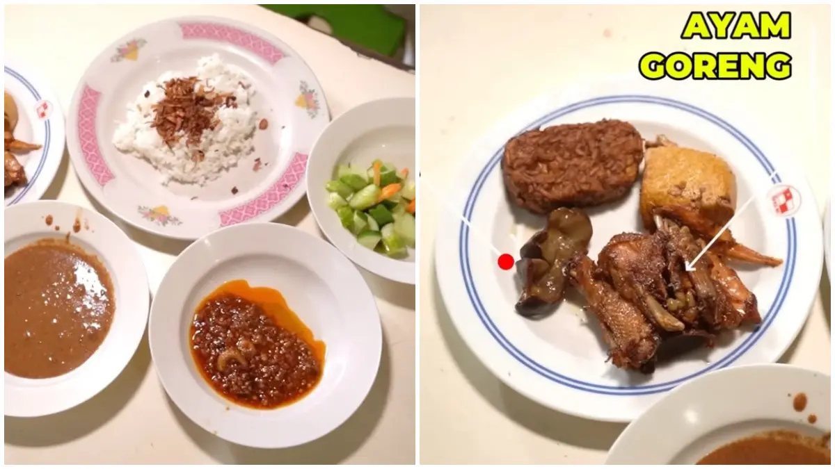 Kuliner legendaris Warung Nasi Suka Hati di Jakarta.&nbsp;(Foto : YouTube: Nex Carlos)