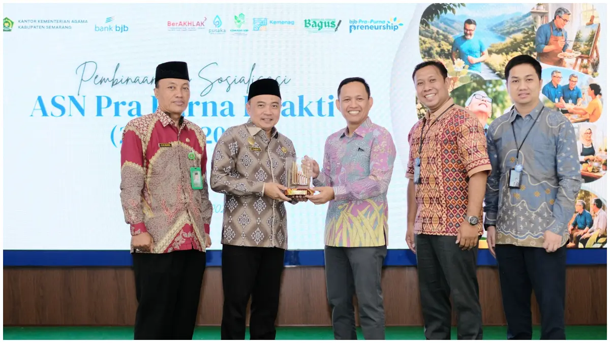 Program bjb Pra-Purnapreneurship yang diikuti PNS Kemenag Semarang.