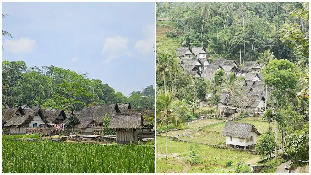 Suasana asri di Kampung Naga. (Foto : gmaps: Fan, Azis Asep, Ger van der Flier, Kampung Naga)
