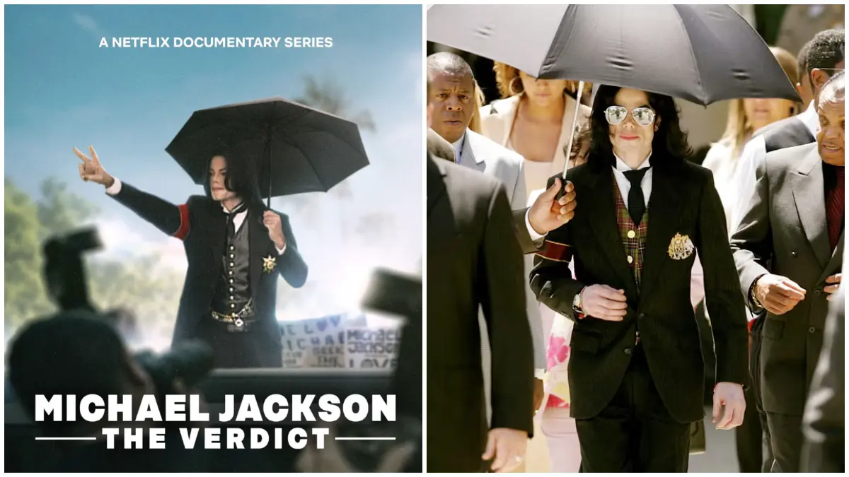 Dokumenter Michael Jackson : The Verdict yang tayang di Netflix sejak awal Juni 2026 ramai diperbincangkan usai mengangkat kembali kasus persidangan Michael Jackson tahun 2005. (Foto: Netflix)