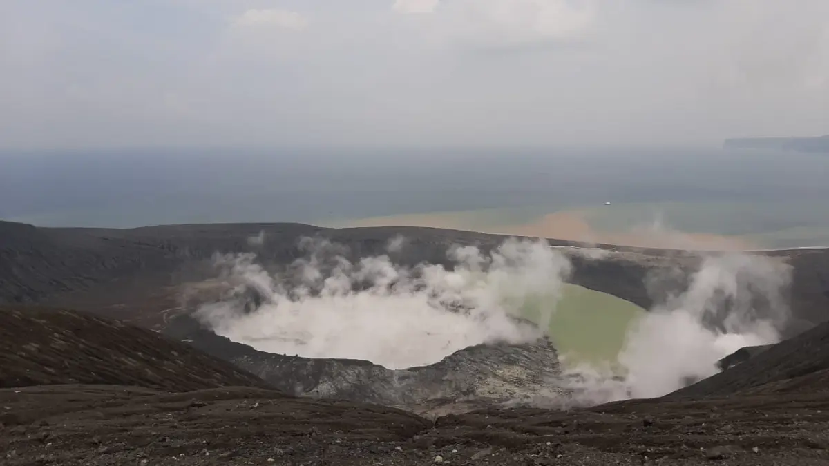 Gunung Anak Krakatau. Foto: ITB