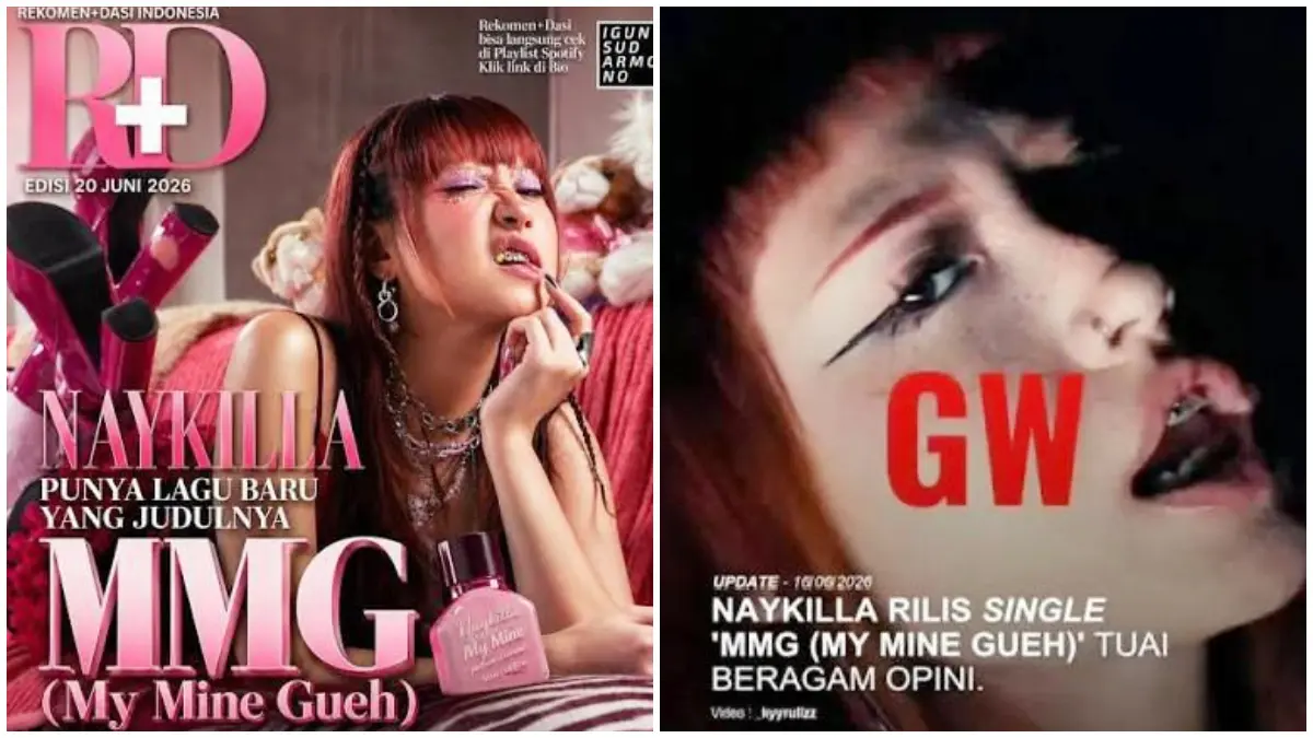 Lagu MMG (My Mine Gueh) milik Naykilla tengah ramai diperbincangkan di media sosial berkat liriknya yang unik. (Foto: YouTube Antinrml/Naykilla)