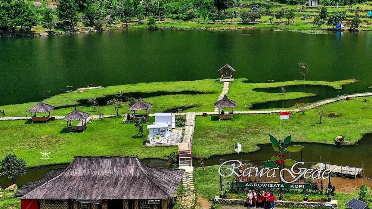 Rawa Gede Sukamakmur Kabupaten Bogor. Foto: Instagram