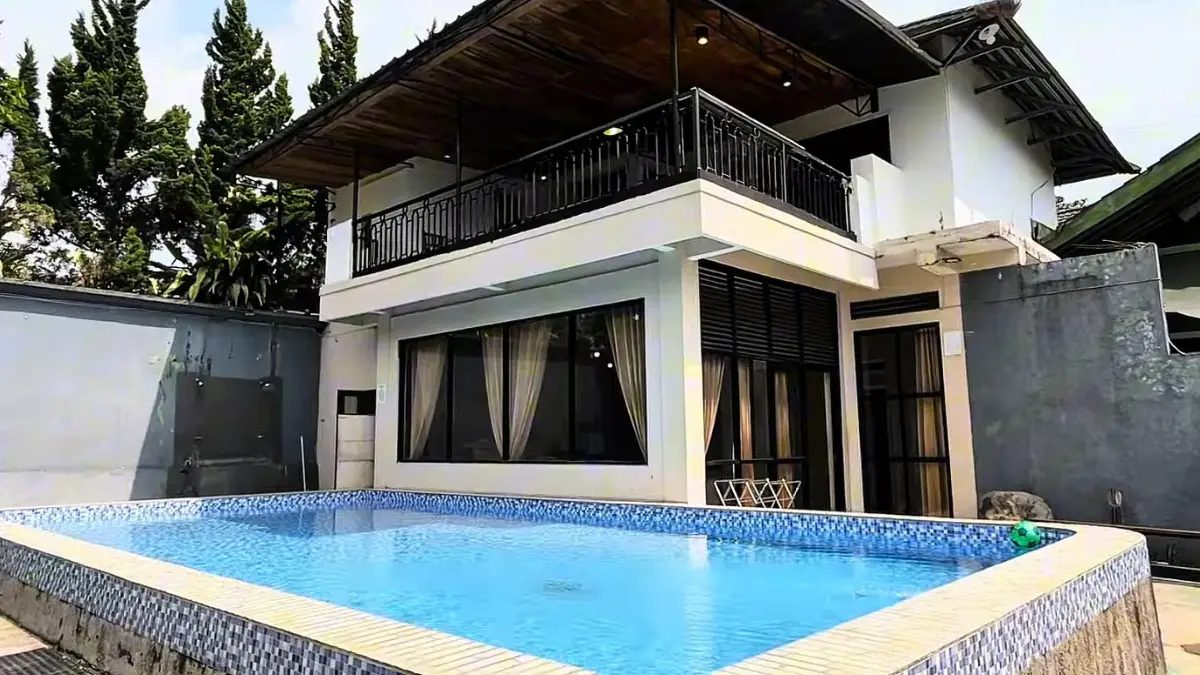 Villa Amara Puncak Bogor. (Foto: YouTube Demen_Travelling)
