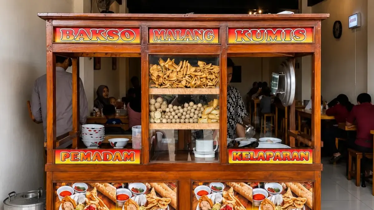 Bakso Malang Kumis baru di Bogor dengan promo menarik. Foto: Instagram