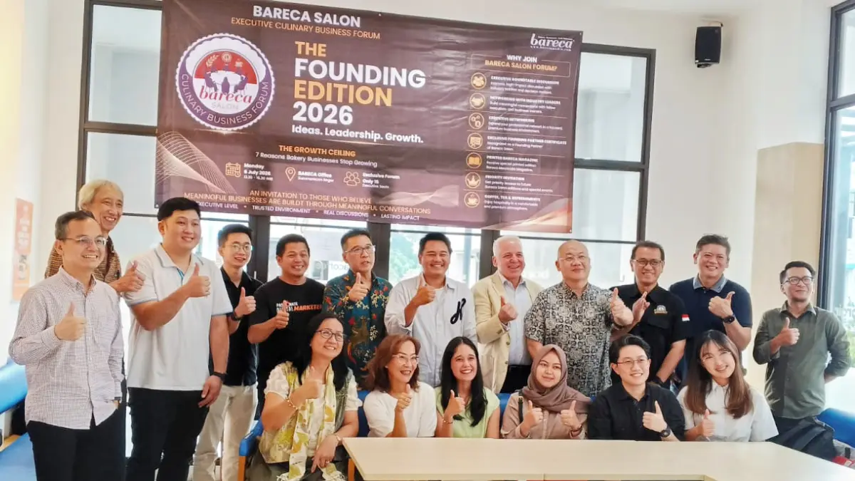 BARECA Salon menggelar Executive Roundtable perdana bertajuk The Founding Edition 2026 di Cafe Ulla, Summarecon Bogor. (Fikri/Radar Bogor)