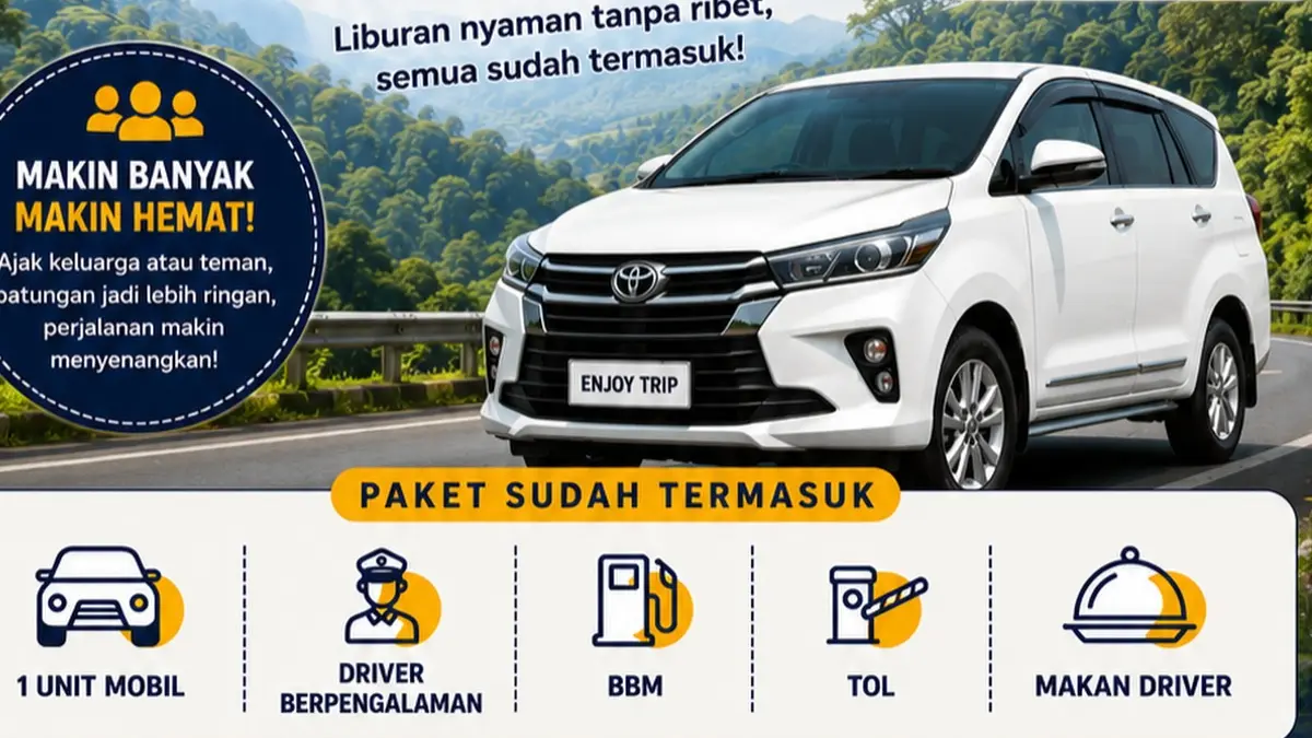 Liburan keliling sejumlah destinasi wisata di Bogor tanpa ribet. Foto: Instagram