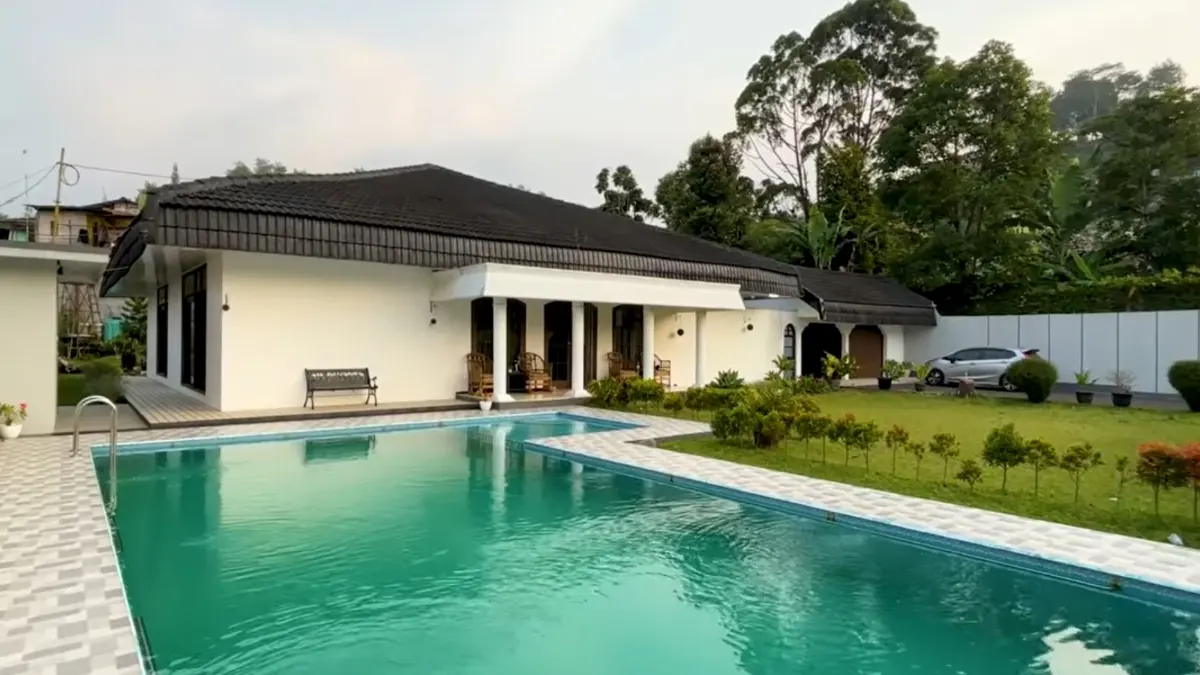 Villa Aminara Puncak. (Foto: YouTube Binar
