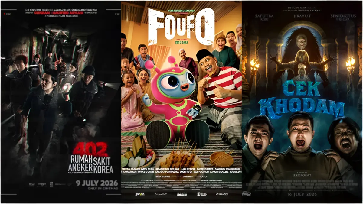 Daftar film bioskop Indonesia yang tayang di bulan Juli 2026