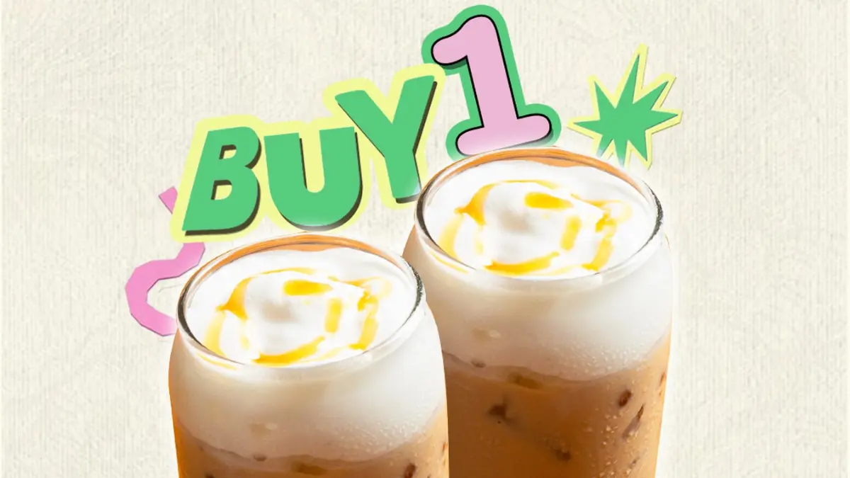 Hati Coffee Bogor punya Promo Buy 1 Get 1 Butterscotch Coffee. Foto: Instagram