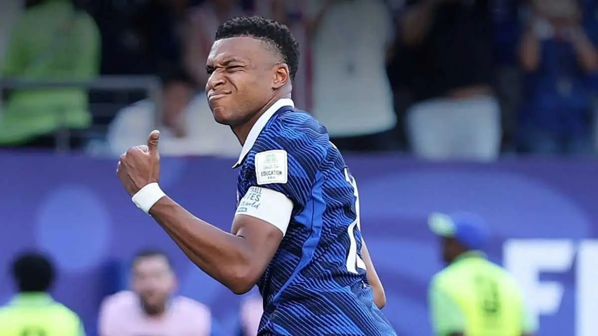 Kapten Timnas Prancis Kylian Mbappe