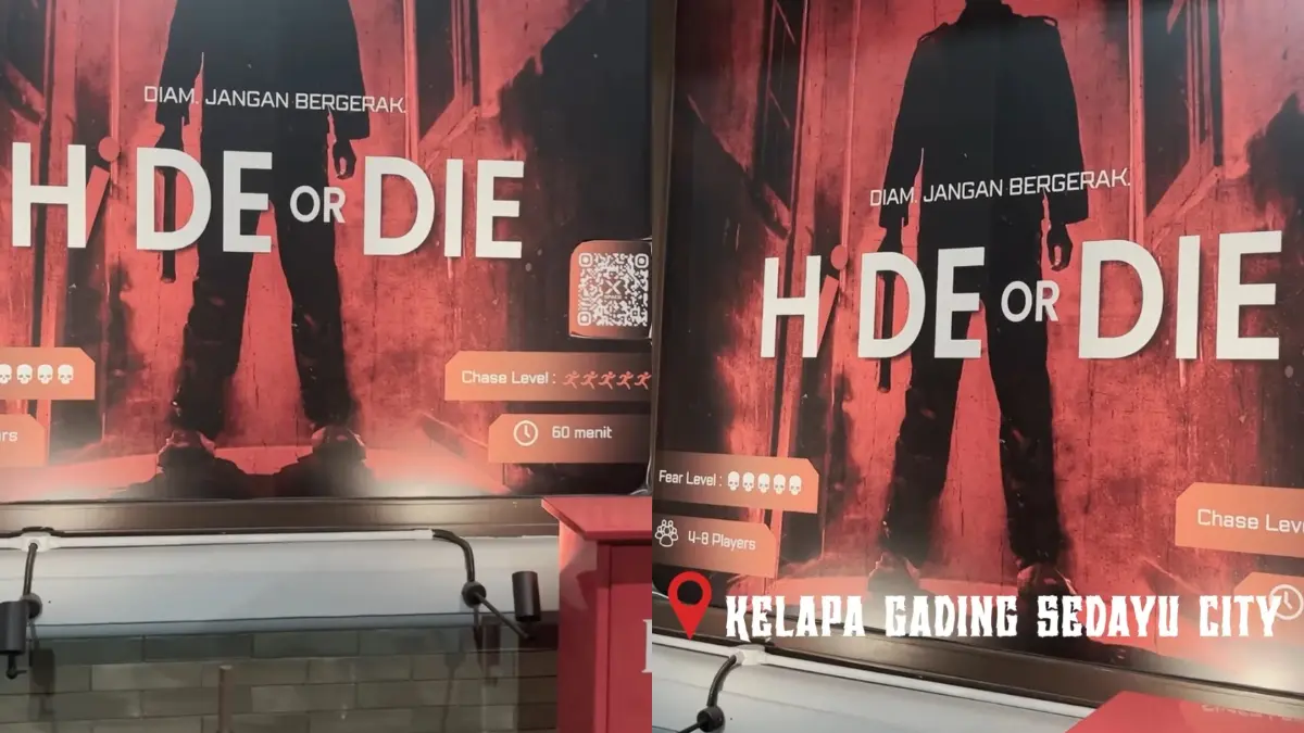 Wahana Hide or Die XSpace