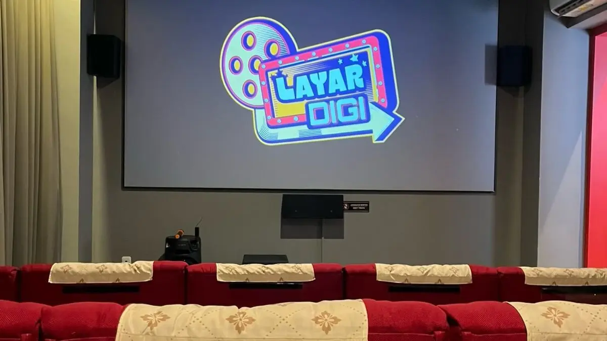 Layar Digi, bioskop mini baru di Bogor. Foto: Instagram