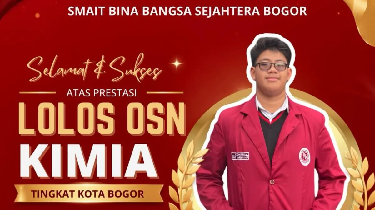 Siswa SMAIT BBS Bogor yang juara OSN. Foto: BBS