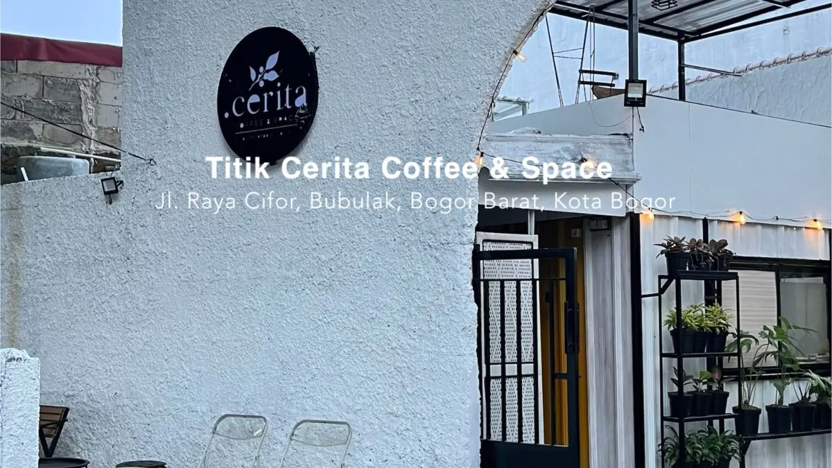 Tempat nongkrong baru, Titik Cerita Coffee Bogor. Foto: Instagram