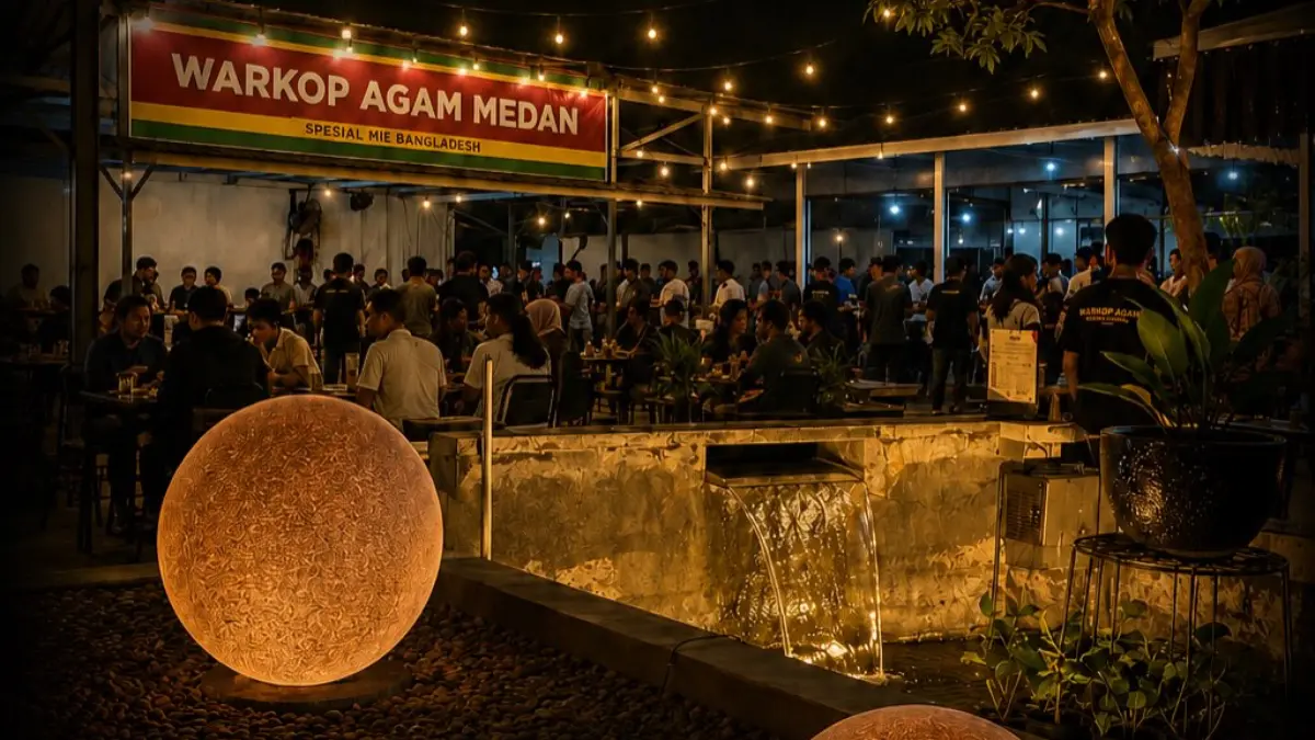 Warkop Agam Medan Dramaga, Kabupaten Bogor. Foto: Instagram