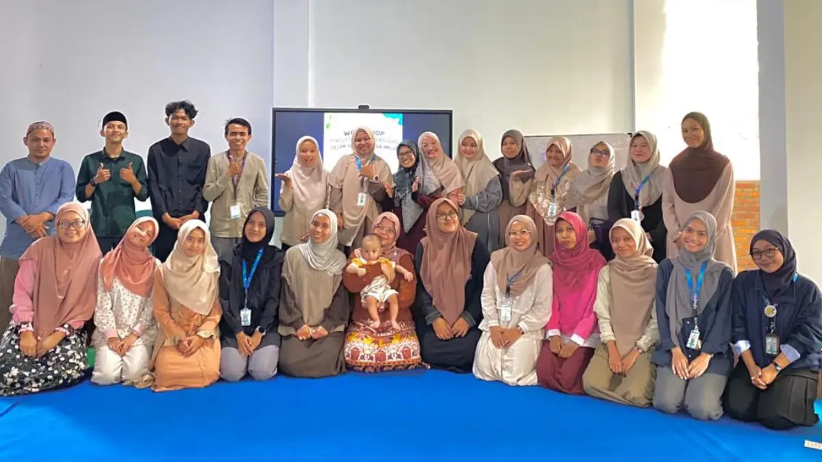 Workshop Sekolah Alam Ciomas (SACI) bersama Ikatan Guru Anak Istimewa (KAGUME). (Dok. Kagume)