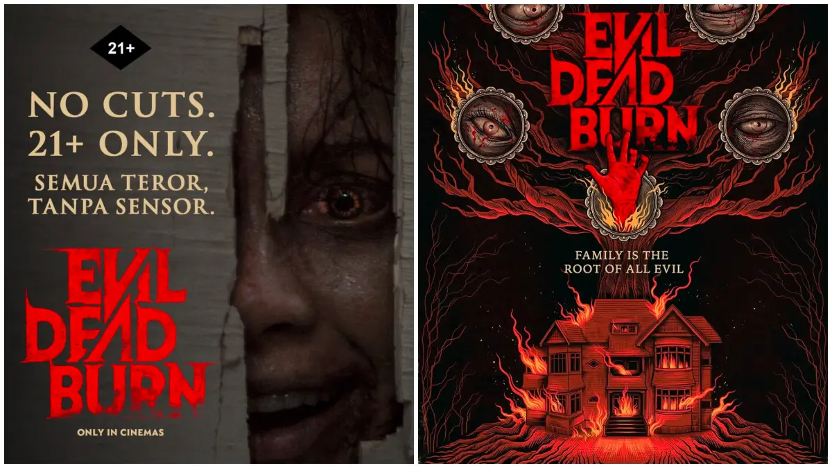 Film Evil Dead Burn siap meneror penonton di layar bioskop mulai 10 Juli 2026. (Foto: New Line Cinema/Sony Pictures)