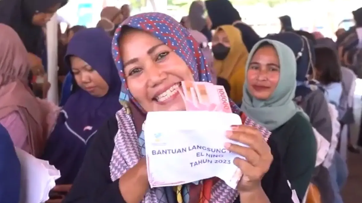 Ilustrasi penyaluran bansos (YouTube Pos Indonesia)