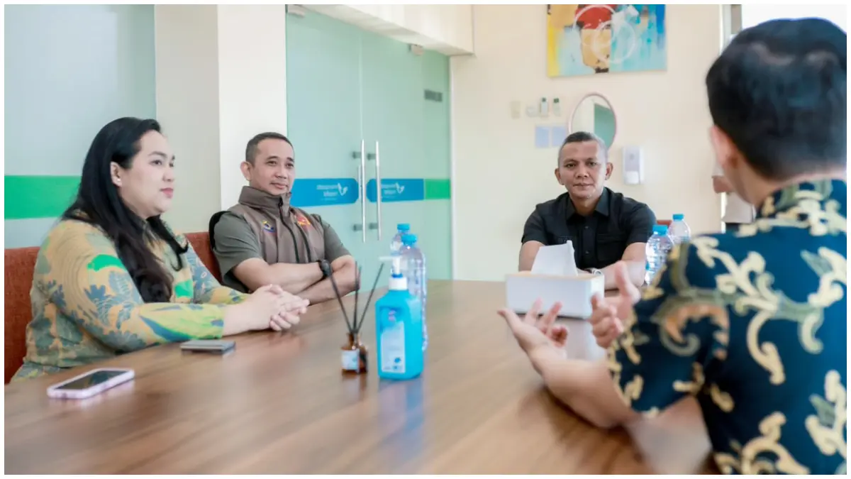 Wakil Wali Kota Bogor Jenal Mutaqin saat menyambangi Mayapada Hospital terkait kegiatan Porprov Jawa Barat 2026. (Foto ; Humas Pemkot for Radar Bogor)
