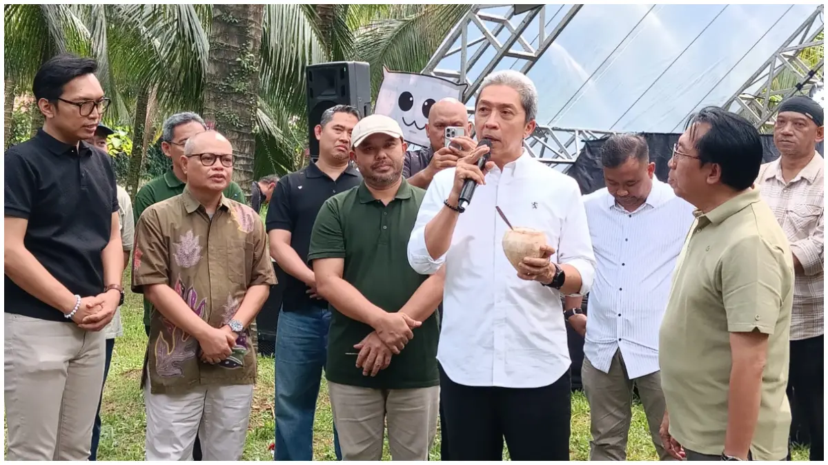 Festival Kopyor 2026 di Kebun Kopyor Pusat Penelitian Kelapa Sawit (PPKS) PT Riset Perkebunan Nusantara, Pasir Kuda, Kota Bogor. (Foto: Fikri/Radar Bogor)