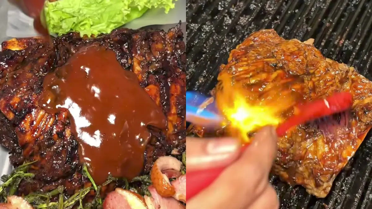 Kuliner Iga Bebek Tjap Melawai. (Foto: Instagram @lapermata.kuy)