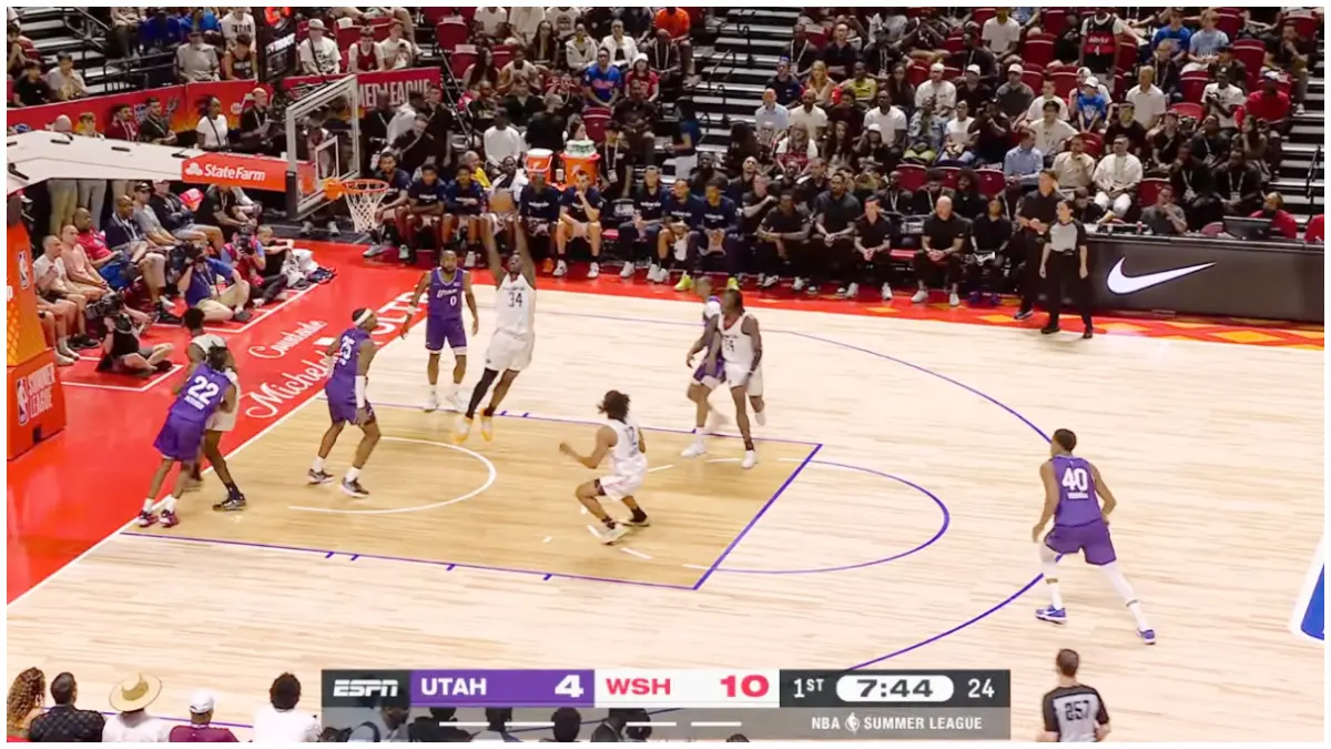 Las Vegas Summer League 2026 langsung pecah di laga pembuka! (Foto : YouTube: @NBA)