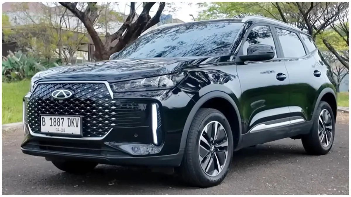 Tampilan Chery Tiggo Cross CSH Hybrid. (Foto: Kanal YouTube GridOto)