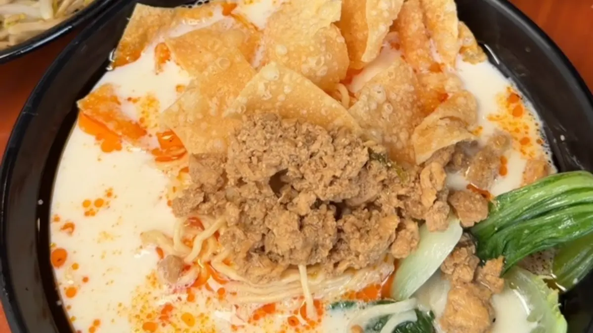 Bakmi mala creamy ala Taiwan kini ada di Bogor. Foto: Instagram