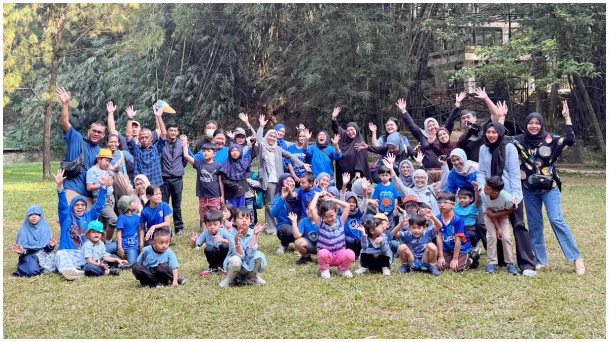Puluhan anak berkebutuhan khusus (ABK) mengikuti kegiatan Playdate with de
