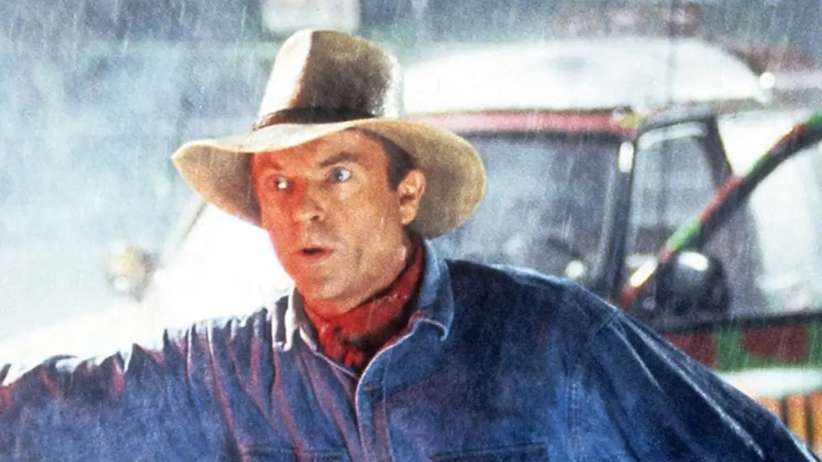 Sam Neill pemeran Dr. Alan Grant di fil Jurassic Park meninggal dunia. Foto: Instagram
