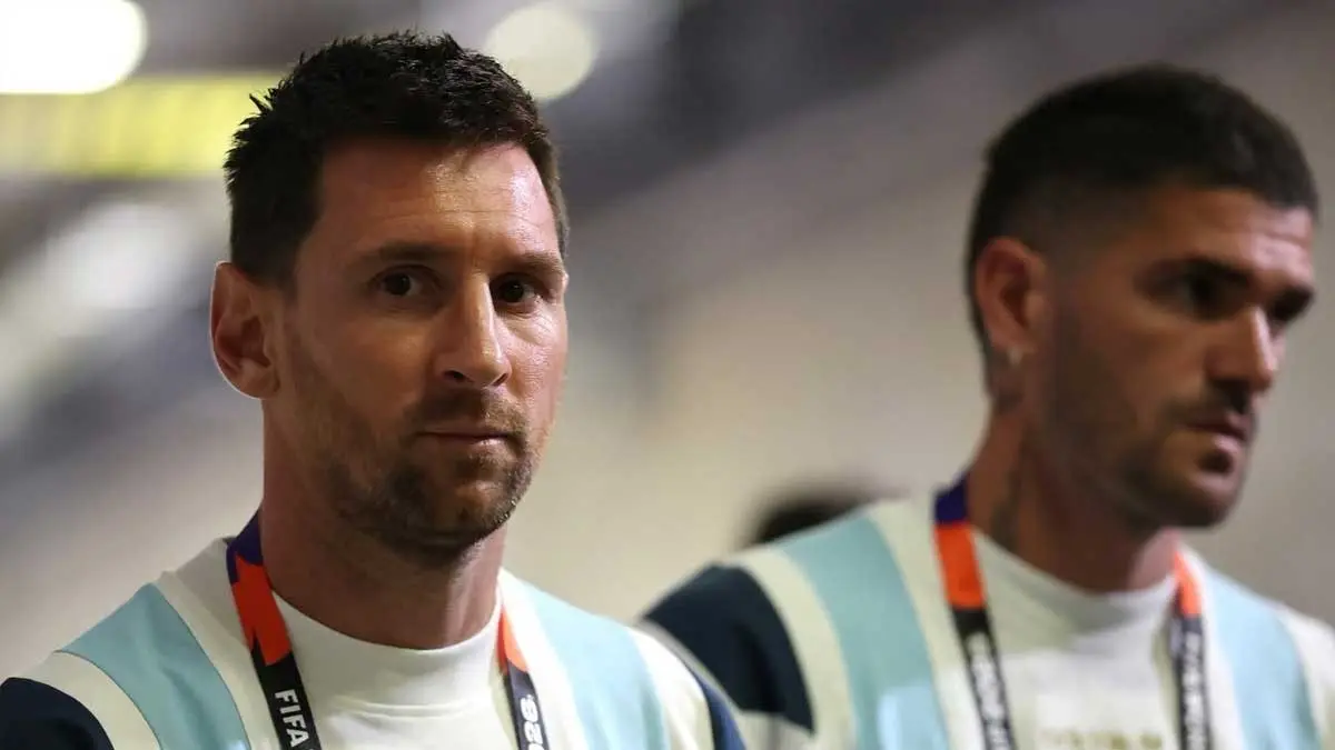 Kapten Timans Argentina Lionel Messi beri pujian untuk Timnas Inggris. (Foto : AFA Selecion)