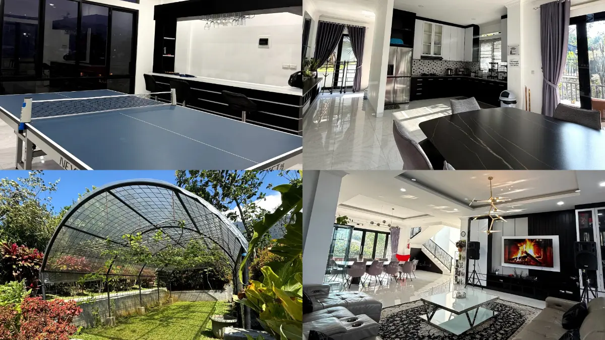 Villa Safa di Bogor, tawarkan fasilitas mewah namun murah. Foto: Instagram
