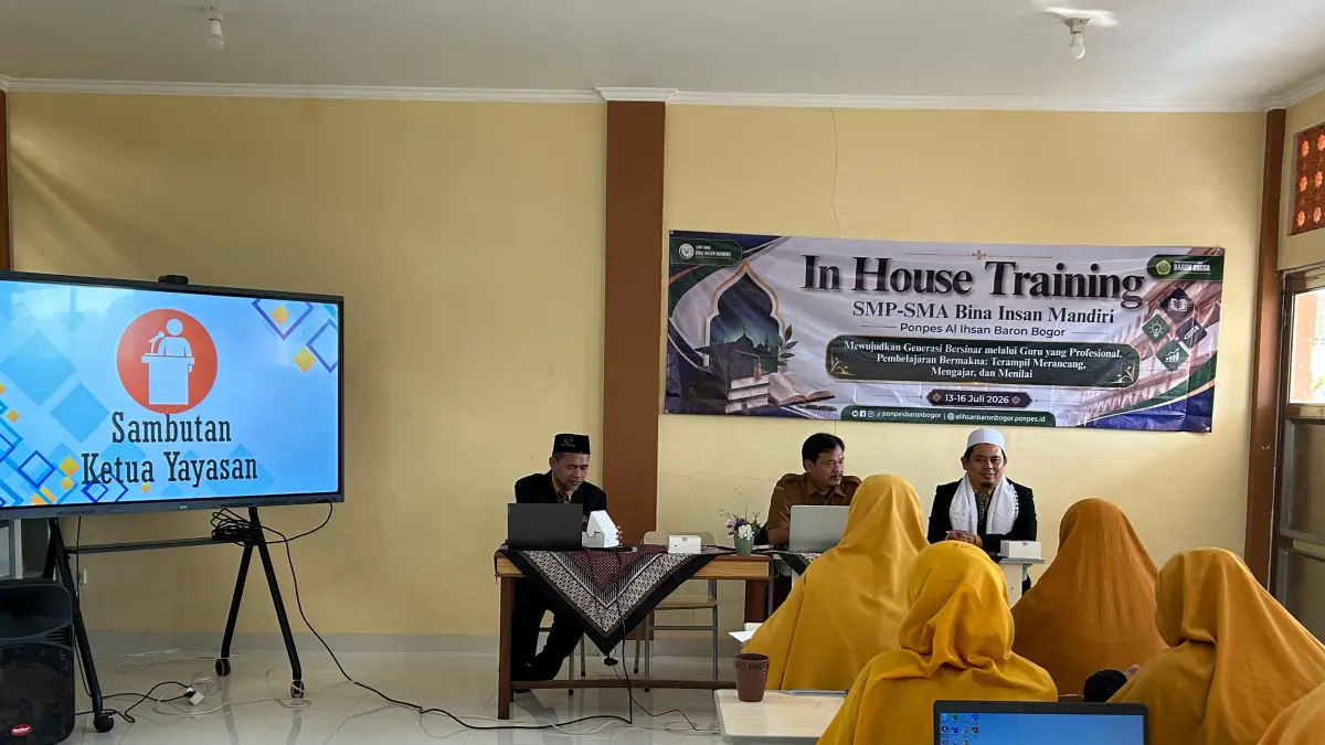 IHT di Ponpes Al Ihsan Baron. (Fauzan/Radar Bogor)