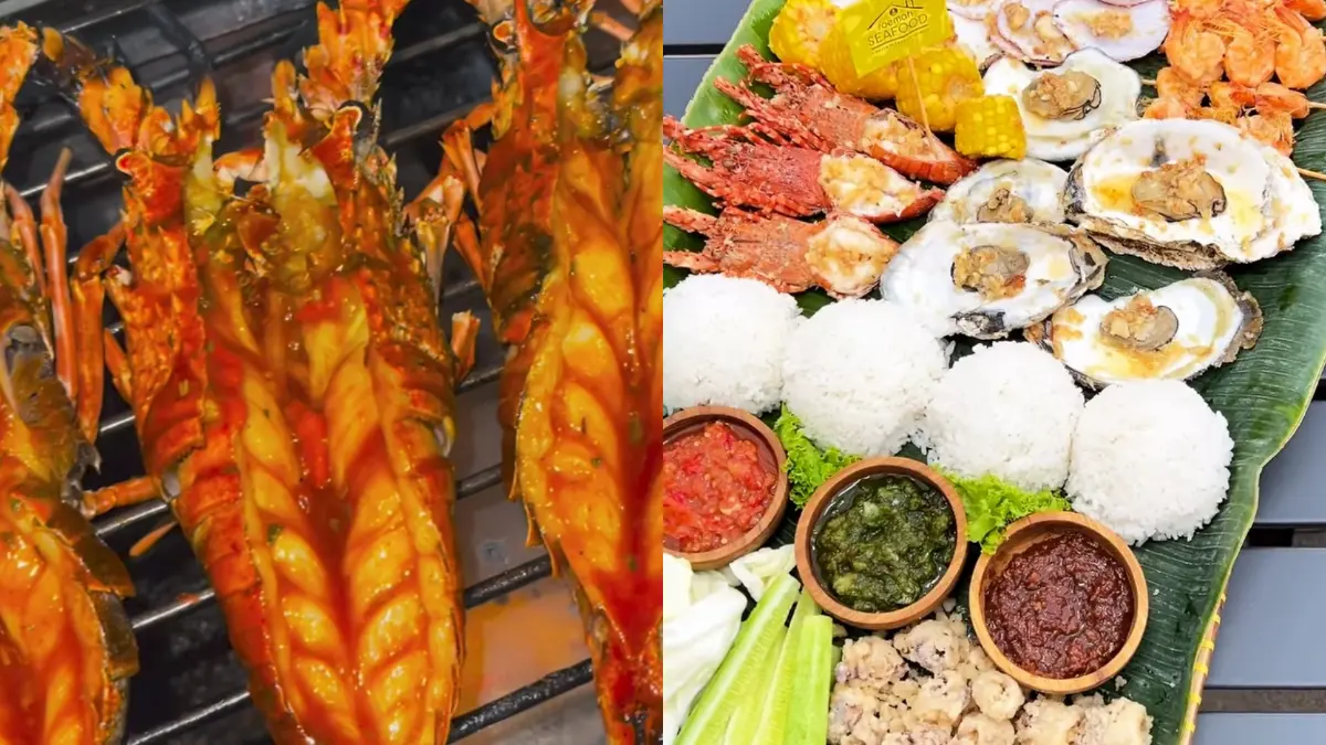 Kuliner seafood di Roemah Seafood Bandung. (Foto: Instagram @roemahseafood)